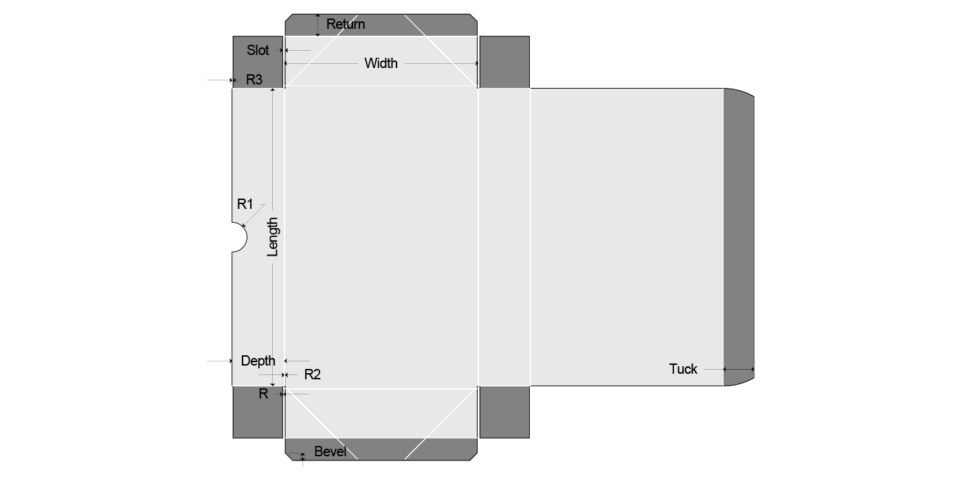 L015_InfoldTrayTuckTop (Box121F) - View 2